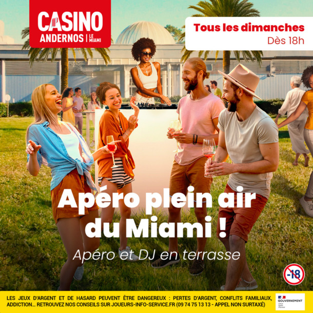 Apéro plein air du Miami